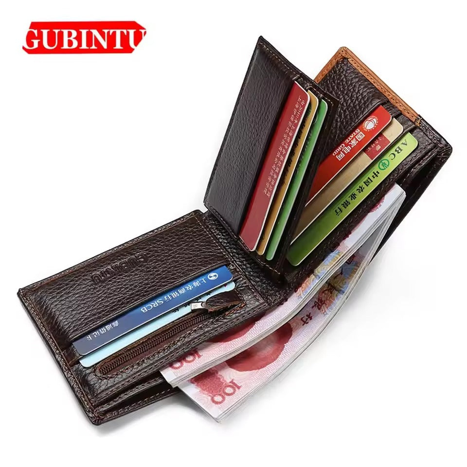 Gubintu Genuine Leather Coin Wallet