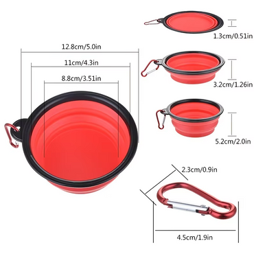 Collapsible Pet Travel Bowl