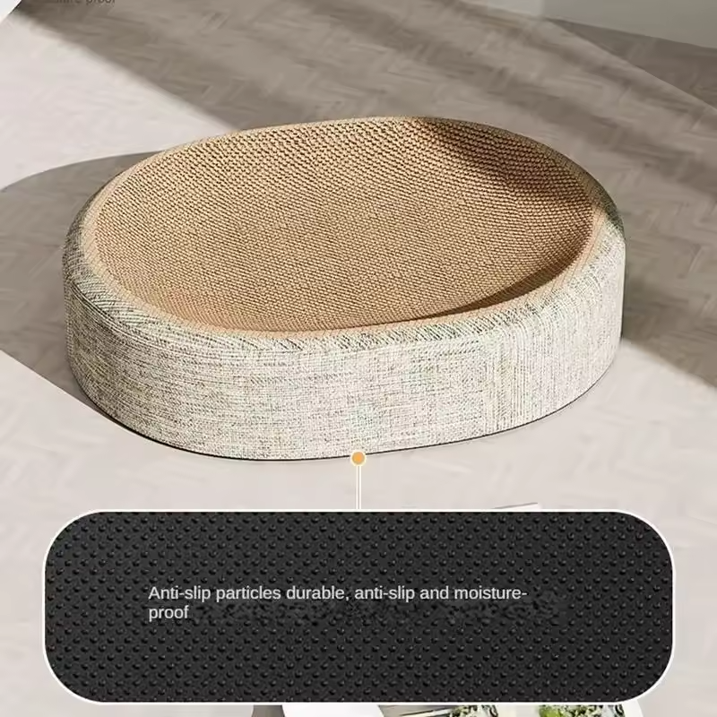 Oval Cat Scratching Bed