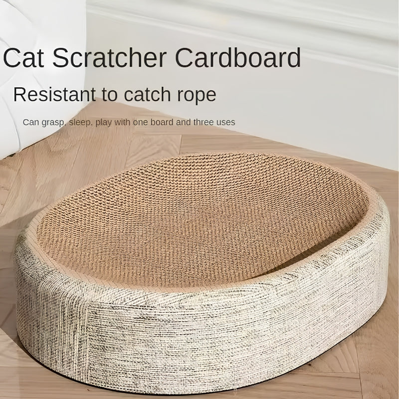 Oval Cat Scratching Bed