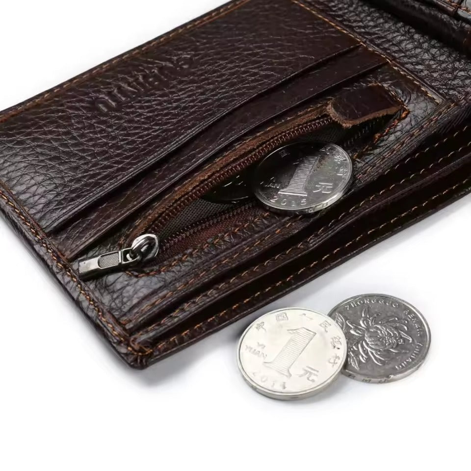 Gubintu Genuine Leather Coin Wallet