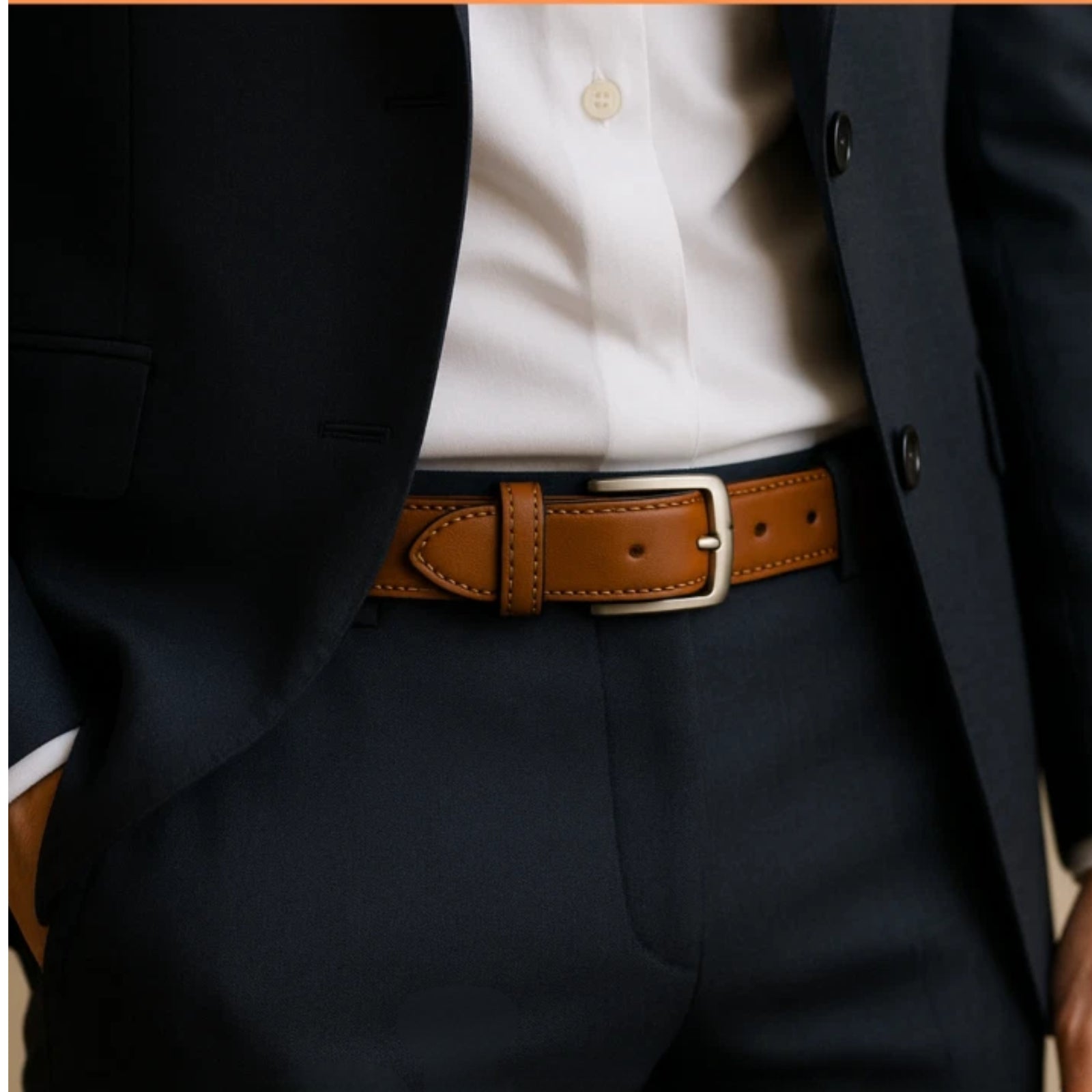 Navor Double Stitch Belt