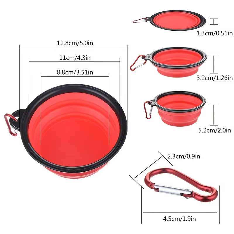 Collapsible Pet Travel Bowl