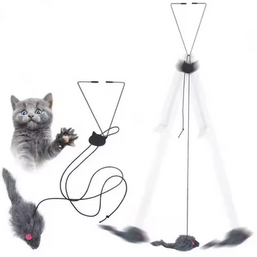 Hanging Mouse Cat Toy